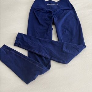 Alphalete Navy Leggings